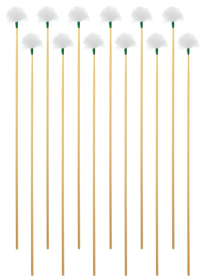 TXIN 12 Pieces Goose Feather Ear Pick, Bamboo Handle Ear Wax Remover, Ear Picker Cleaner, Ear Curette Cleaning Stick, Wood Earwax Removal Tool for Adult Men Women Ear Care Supplies - Image 1